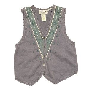 Vintage sweater vest